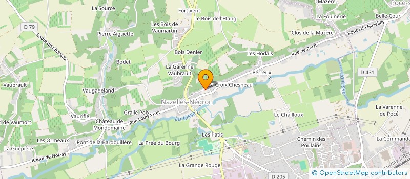 localisation de l'entreprise VISTA WAY TRADING à NAZELLES-NEGRON
