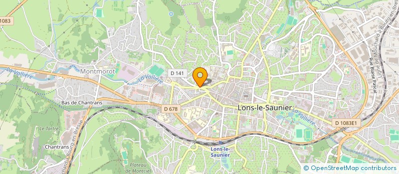 localisation de l'entreprise VISTACARE MEDICAL à LONS-LE-SAUNIER