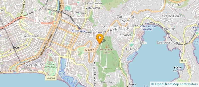 localisation de l'entreprise VISTAMARA  NICE