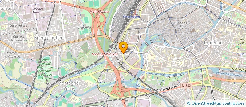 localisation de l'entreprise VISTAO SPORTS à STRASBOURG