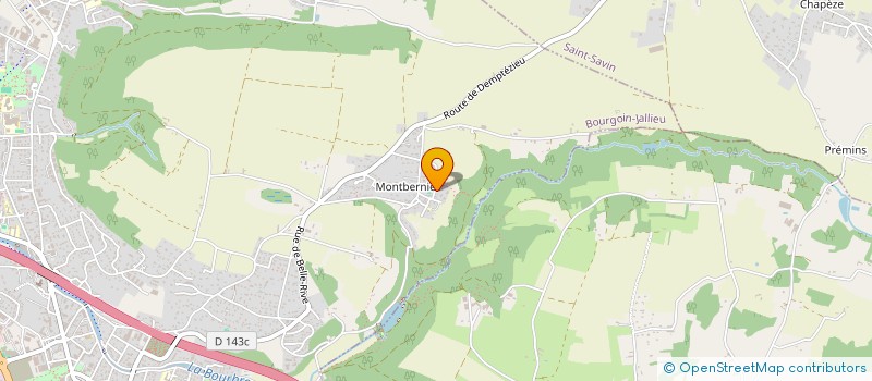 localisation de l'entreprise VISTARO à BOURGOIN-JALLIEU