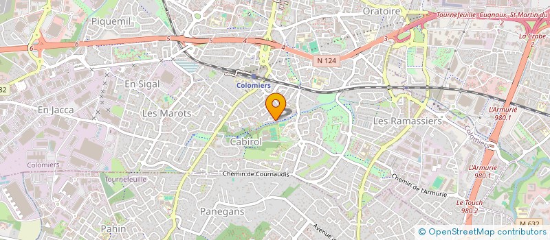localisation de l'entreprise VISTASOL à COLOMIERS