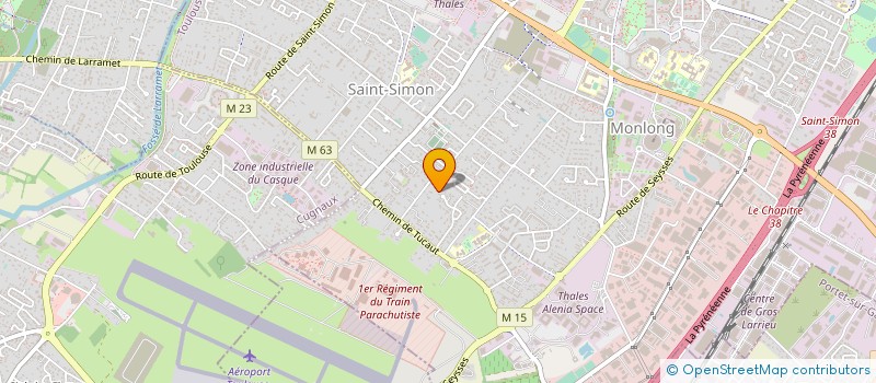 localisation de l'entreprise VISTAVISION à TOULOUSE