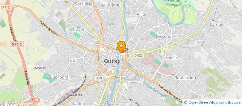 localisation de l'entreprise VISTE JOAILLIER  CASTRES