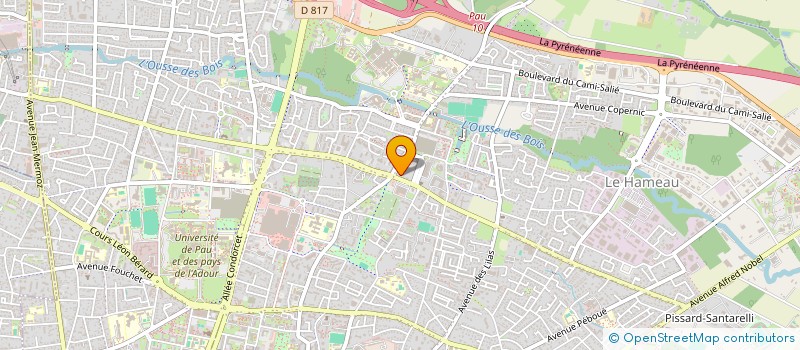 localisation de l'entreprise VISTEDIT à PAU
