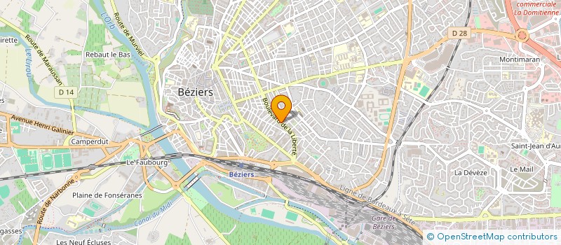 localisation de l'entreprise VISTUER MOTOS à BEZIERS