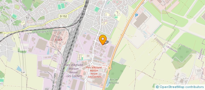 localisation de l'entreprise VISUAL-AVERAGE  BRETIGNY-SUR-ORGE