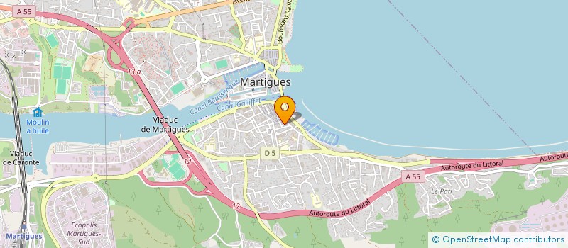 localisation de l'entreprise 'VISUAL ELECTRIC POSE ET SERVICES' à MARTIGUES