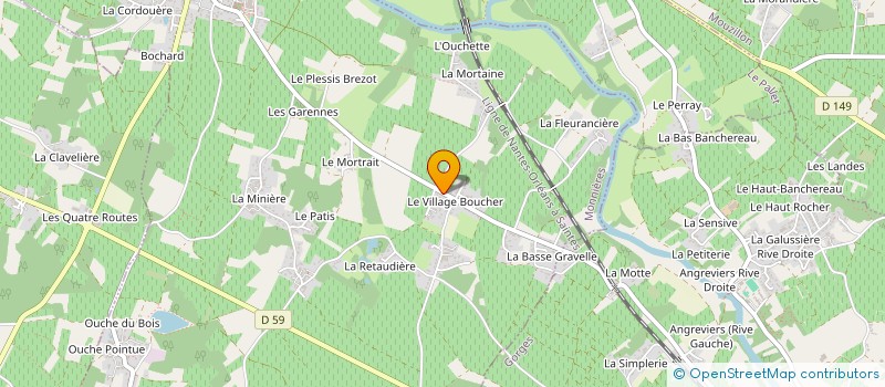 localisation de l'entreprise VISUAL ELITE  MONNIERES