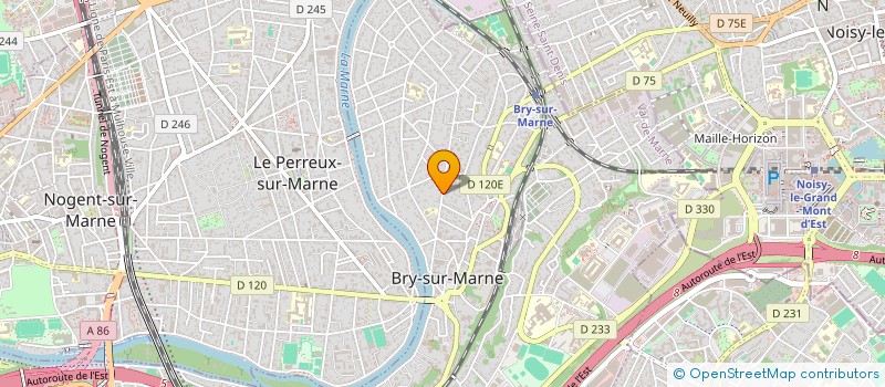 localisation de l'entreprise VISUAL'ID à BRY-SUR-MARNE