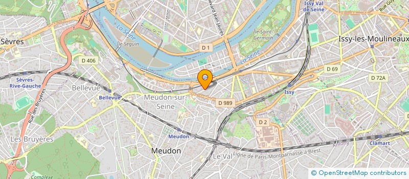 localisation de l'entreprise VISUAL IMPACT à ISSY-LES-MOULINEAUX