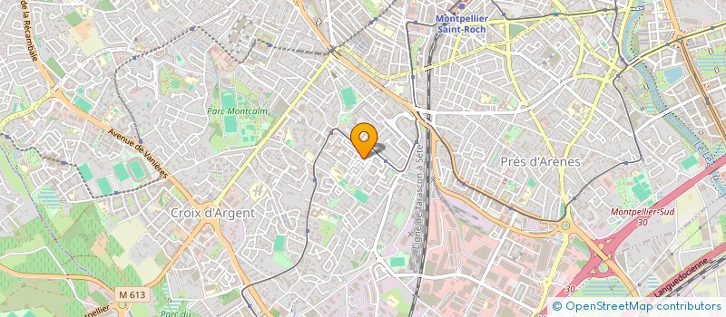 localisation de l'entreprise VISUAL LIGHT à MONTPELLIER
