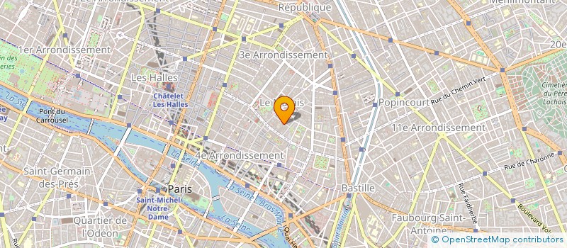 localisation de l'entreprise VISUALIS  PARIS