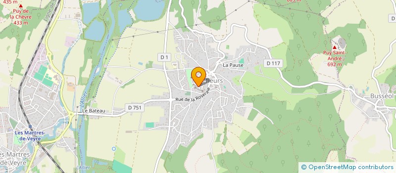 localisation de l'entreprise VISUALMINER SARL  MIREFLEURS