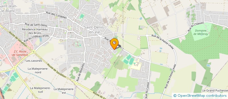 localisation de l'entreprise VISUCOM à SAINT-DENIS-EN-VAL
