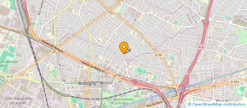 localisation de l'entreprise VISUEL EVENTS à DRANCY