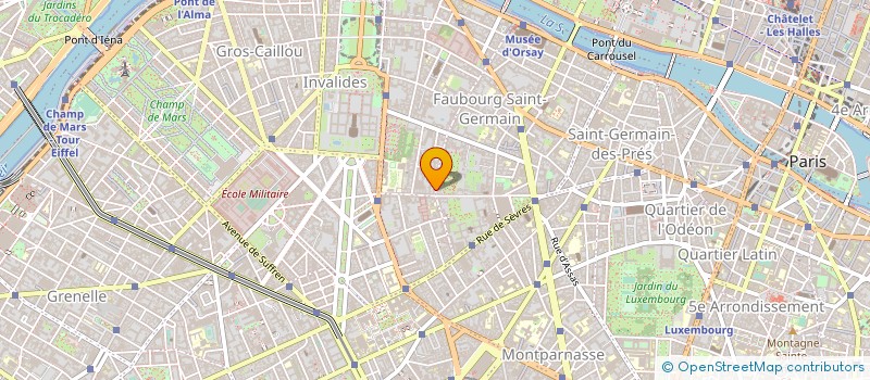 localisation de l'entreprise VISUEL GRAPHIC à PARIS