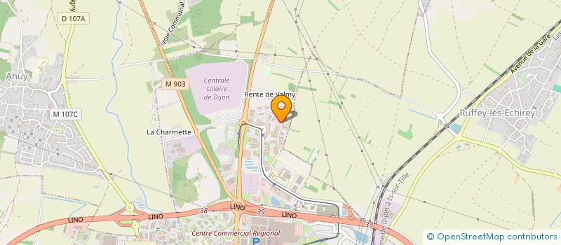 localisation de l'entreprise VISUEL-LANGUE DES SIGNES FRANCAISE BOURGOGNE-FRANCHE-COMTE à DIJON