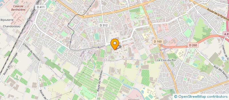 localisation de l'entreprise VISUEL-LANGUE DES SIGNES FRANCAISE PAYS DE LA LOIRE à ANGERS