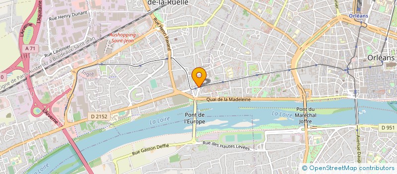 localisation de l'entreprise VISUEL PAIE à ORLEANS