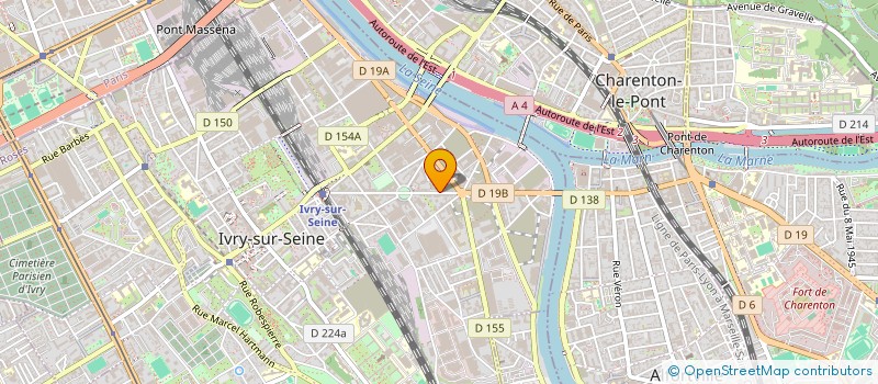 localisation de l'entreprise VISUM  IVRY-SUR-SEINE