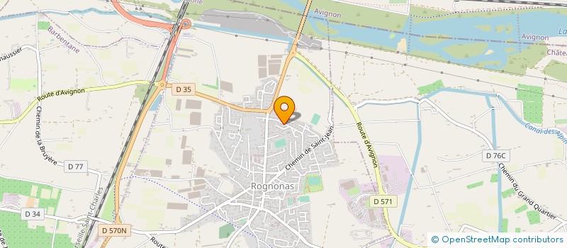 localisation de l'entreprise VISUM OFFICE  ROGNONAS