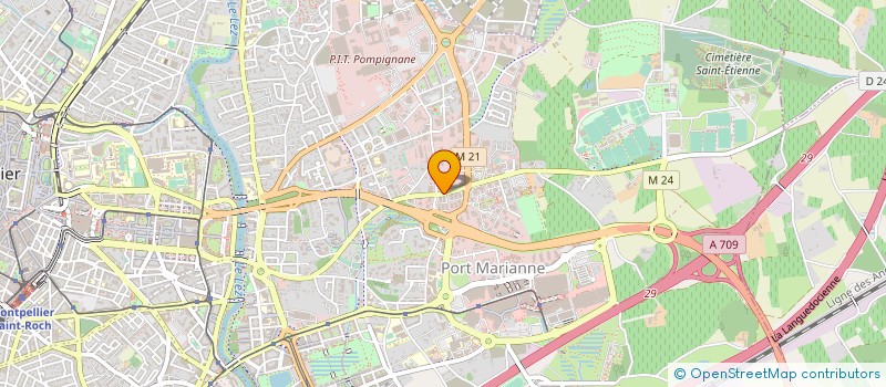 localisation de l'entreprise VISYO à MONTPELLIER