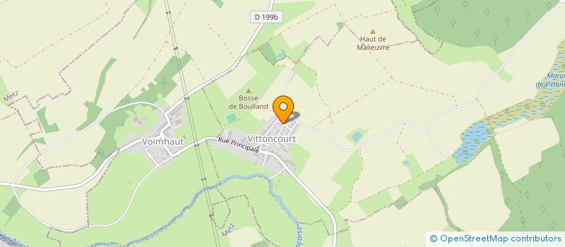 localisation de l'entreprise VIT 1  VITTONCOURT