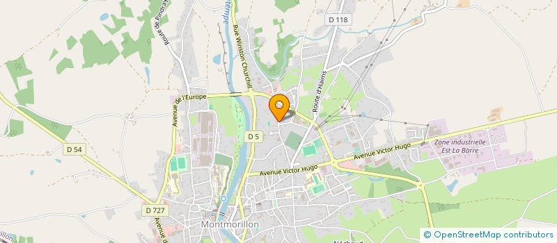 localisation de l'entreprise VIT à MONTMORILLON
