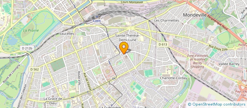 localisation de l'entreprise VIT ACTIF à CAEN
