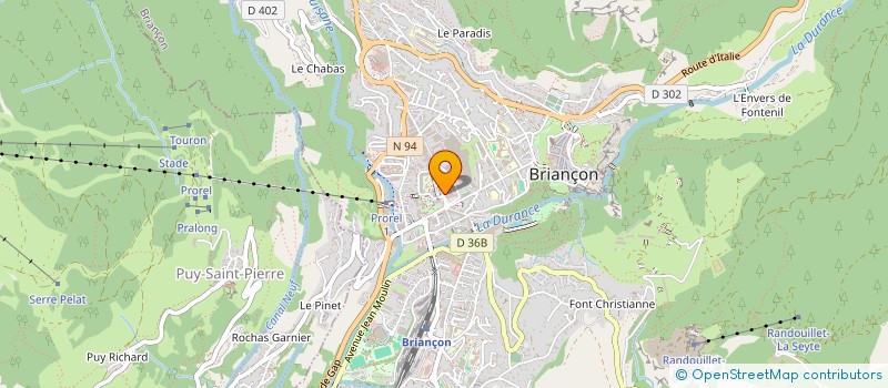 localisation de l'entreprise VIT'AL TOP à BRIANCON