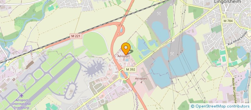 localisation de l'entreprise VIT'EA à ENTZHEIM