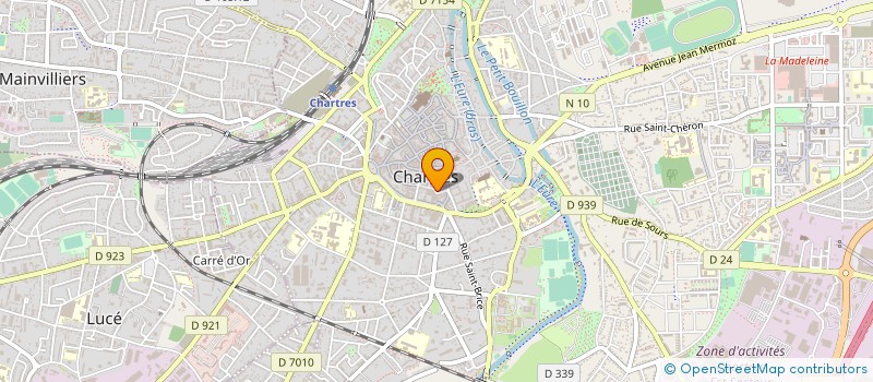 localisation de l'entreprise VIT'ELEC à CHARTRES