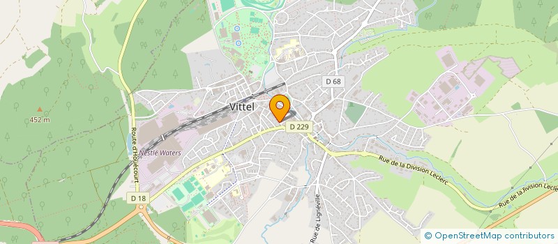 localisation de l'entreprise VIT INFORMATIQUE  VITTEL