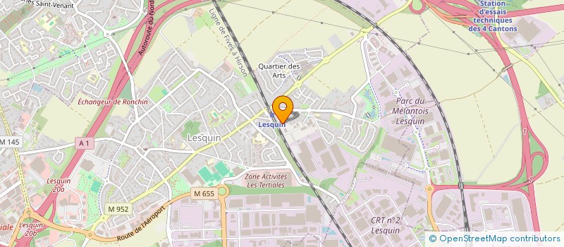 localisation de l'entreprise VIT'INSER à LESQUIN