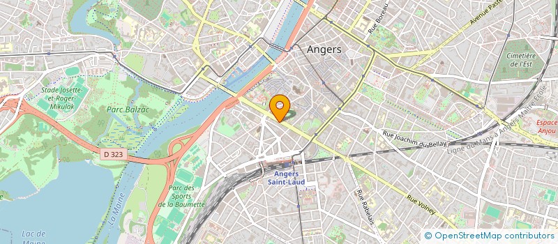 localisation de l'entreprise VIT LA NUIT à ANGERS