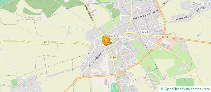 localisation de l'entreprise VIT NET SERVICE  LE NEUBOURG