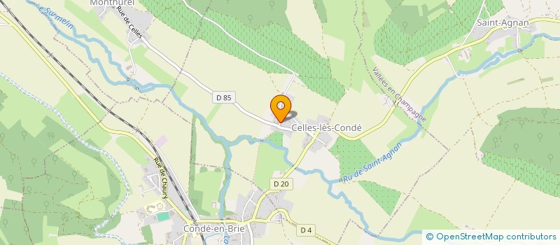 localisation de l'entreprise VIT ROMAIN  CELLES-LES-CONDE