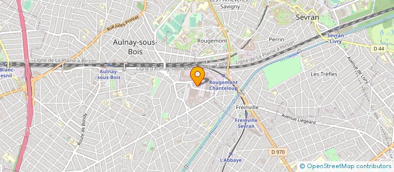 localisation de l'entreprise VIT'VITRAGES à AULNAY SOUS BOIS