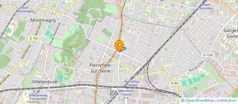 localisation de l'entreprise VITA à PIERREFITTE-SUR-SEINE