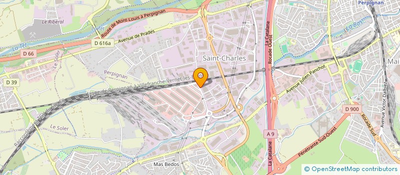 localisation de l'entreprise VITA à PERPIGNAN