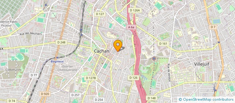 localisation de l'entreprise VITA  CACHAN