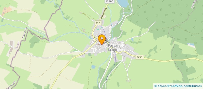 localisation de l'entreprise VITA 6 ESCRIME  PASSAVANT-LA-ROCHERE