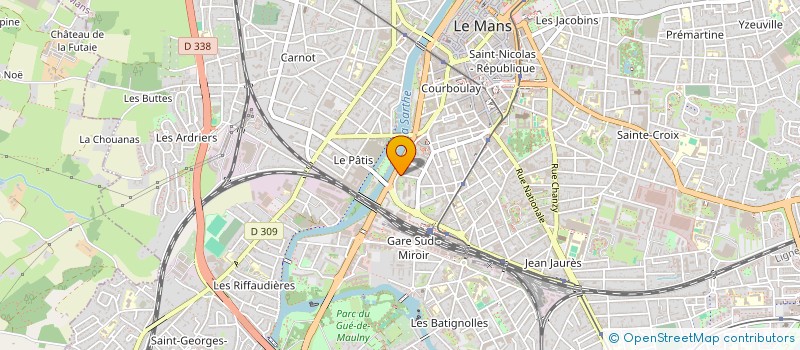 localisation de l'entreprise VITA AUXI  LE MANS