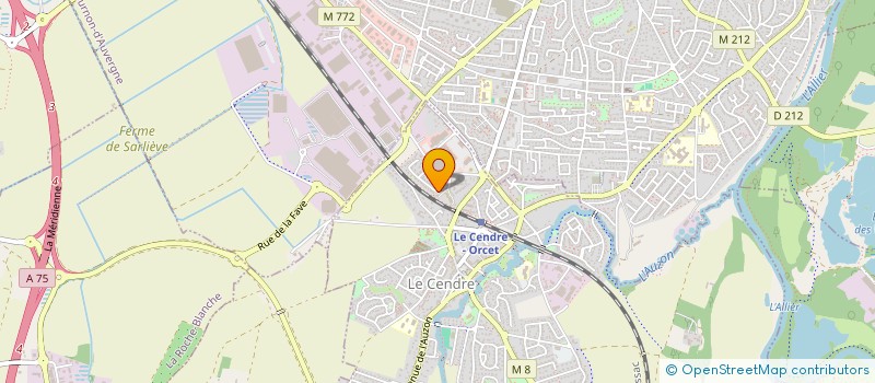 localisation de l'entreprise VITA BELLA  LE CENDRE