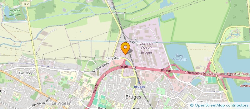 localisation de l'entreprise VITA BRUGES  BRUGES