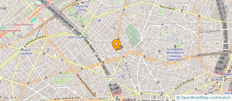 localisation de l'entreprise VITA COURSES à PARIS