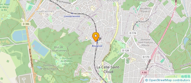 localisation de l'entreprise VITA CULTURA  BOUGIVAL