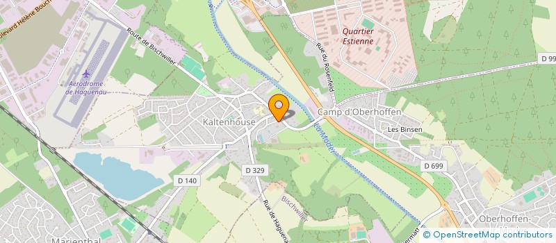 localisation de l'entreprise VITA CULTURES  OBERHOFFEN-SUR-MODER