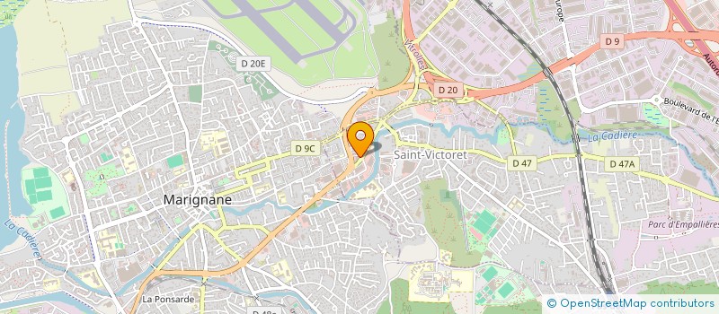 localisation de l'entreprise VITA FORMATION à AUBAGNE